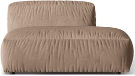 Modulinė sofa Micadoni Martina Vogue 3, tamsaus smėlio spalva, dešininė, 133 x 106 cm x 75 cm
