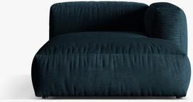Modulinė sofa Micadoni Martina, tamsiai mėlyna, dešininė, 176 x 123 cm x 75 cm