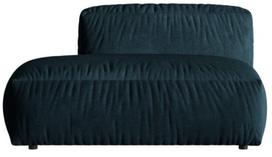 Modulinė sofa Micadoni Martina, tamsiai mėlyna, kairinė, 133 x 106 cm x 75 cm