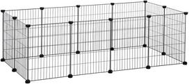 modulinis - Leobert Gyvūnų aptvaras LPI01H, juodas (Black) - 1 nuotrauka