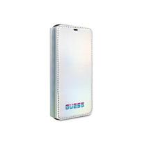 senukai iphone - Guess Iridescent Book Case For Apple iPhone 11 Pro Silver - 3 nuotrauka
