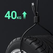 usb a usb c pakrovejas - Acefast C3-04 Black - 5 nuotrauka