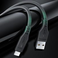 usb a usb c pakrovejas - Acefast C3-04 Black - 6 nuotrauka