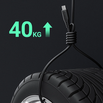 usb a usb c pakrovejas - Acefast C3-04 Black - 16 nuotrauka
