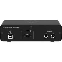 garso stiprintuvai - Behringer UMC22 - 2 nuotrauka