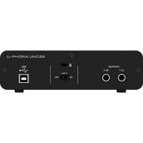 garso stiprintuvai - Behringer UMC22 - 5 nuotrauka