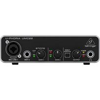 garso stiprintuvai - Behringer UMC22 - 6 nuotrauka