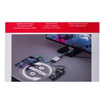 4k 144hz - Unitek USB-C dvipusis signalų perjungiklis 2 in 1 out 4K - 2 nuotrauka