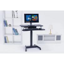 electric desk - Maclean MC-835 Juodas (Black) - 4 nuotrauka