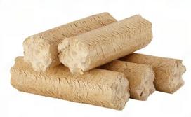 briketai 10 kg - Medienos pjuvenų briketai NESTRO, 10 kg - 2 nuotrauka
