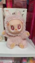 labubu pliusinis - Labubu monsters žaislas su LED šviesa ir garsais - siurprizas - 4 nuotrauka