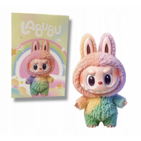 NAUJIENA! Labubu monsters žaislas su pakabuku, šviečia tamsoje - siurprizas