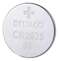 baterija r20 - DELTACO Ultimate Ličio baterija CR2025, 3V, 1 vnt. - 1 nuotrauka