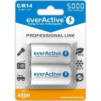 ikraunamos r14 baterijos - EverActive R14/C Ni-MH 5000mAh Įkraunamos baterijos, 2 vnt. - 3 nuotrauka
