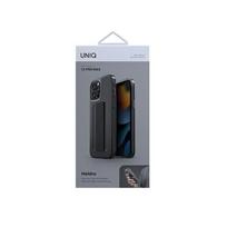 iphone 7 deklas - PanzerGlass "Uniq Heldro Case for Apple iPhone 13 Pro Max" Pilkas (Gray) - 1 nuotrauka