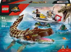 laiva - LEGO Jurassic World Mozazauro modelis ir misijos laivas 76974 - 2 nuotrauka
