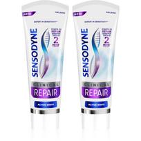 sensodyne - SENSODYNE CLINICAL REPAIR ACTIVE WHITE, dantų pasta, 2x75 ml - 1 nuotrauka