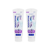 sensodyne - SENSODYNE CLINICAL REPAIR ACTIVE WHITE, dantų pasta, 2x75 ml - 2 nuotrauka
