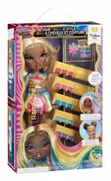 rainbow lele - MGA Lėlė Rainbow High Hair Chalk & Style Meline, 28 cm - 2 nuotrauka