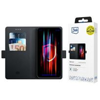 xiaomi 15 ultra - 3mk Wallet Case for Xiaomi 15 Ultra - Juodas (Black) - 1 nuotrauka