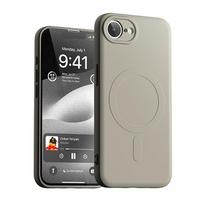 Mercury Semi-Silicone MagSafe Dėklas Apple iPhone 16e Akmeninis (Stone)