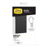 iphone 7 deklas - Otterbox "React Necklace Case for Apple iPhone SE (3rd/2nd Gen) / 8 / 7" Juodas (Black) - 2 nuotrauka