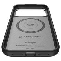 iphone 17 pro max spigen - Spigen Enzo Aramid "T" MagSafe dėklas Apple iPhone 17 Pro Max - Juodas ir Sidabrinis (Black and Silver) - 1 nuotrauka