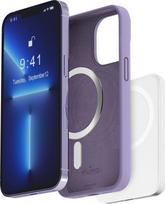 apple iphone 14 pro silicone case - Puro Icon Mag MagSafe silikoninis dėklas Apple iPhone 14 Pro - Levanda (Lavender) - 1 nuotrauka