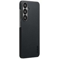 pitaka s25 ultra - PITAKA Ultra-Slim MagSafe Case for Samsung Galaxy S25 Juodas ir Pilkas (Black and Grey) - 2 nuotrauka