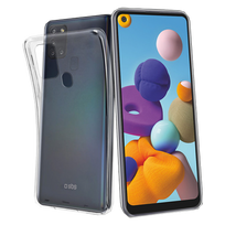 galaxy a21s telefonas - SBS "Skinny Case for Samsung Galaxy A21s" Skaidrus (Transparent) - 2 nuotrauka