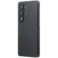 pitaka s25 ultra - Pitaka "PIN Button Case for Samsung Galaxy S25 Ultra" Juodas/Pilkas (Black/Grey) - 2 nuotrauka