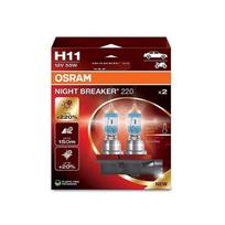 lempute - Osram Night Breaker 220 H11 55W 12V, 2 vnt. - 2 nuotrauka