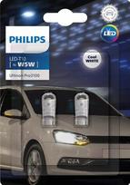 w5w lemputes - Philips Ultinon Pro3100 W5W 12V 6500K, 2 vnt. - 1 nuotrauka