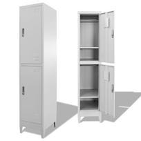 vidaXL Persirengimo spintelė SBLVXL244473, pilka (Grey), 38x45x180 cm