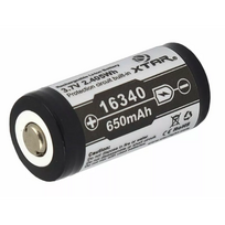 rcr123 - Xtar 16340 650mAh 3.7V Li-Ion Įkraunamas Akumuliatorius 1 vnt. - 5 nuotrauka