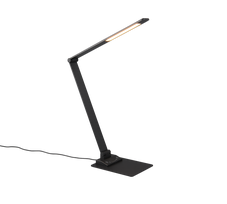 juoda stalo lempa - Trio Travis LED Stalinis Šviestuvas, Juodas (Black) - 3 nuotrauka