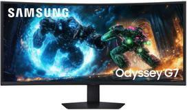 samsung odyssey - Samsung Odyssey G7 (G75F) 40", Juodas (Black) - 1 nuotrauka