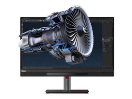 monitorius 27 3840x2160 - Lenovo ThinkVision 27 3D 27", IPS, 4K, Juodas (Black) - 2 nuotrauka
