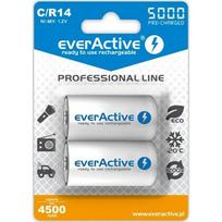 ikraunamos r14 baterijos - EverActive R14/C Ni-MH 5000mAh Įkraunamos baterijos, 2 vnt. - 6 nuotrauka