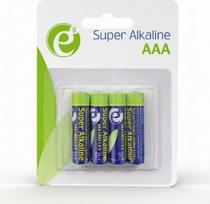 alkaline battery aaa - Gembird EG-BA-AAA4-01 Super Alkaline AAA x 4 - 1 nuotrauka