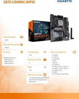 pagrindine plokste - Gigabyte X870 GAMING WF6 - 5 nuotrauka