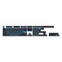 pbt keycaps - Keychron Double Shot KSA PBT Full Keycap Set ,  Tamsiai Pilkas (Dark Grey) & Mėlynas (Greyish Blue) - 2 nuotrauka