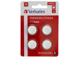 cr2032 elementai - Verbatim CR2032 Lithium Battery 3V, 4 vnt. - 3 nuotrauka