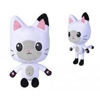 pliusine panda - SIMBA Gabby's Dollhouse Pliušinis žaislas Pandy Paws, baltas/juodas (White/Black), 45 cm - 3 nuotrauka