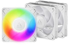 korpuso ausintuvai - Arctic P12 Pro A-RGB 120 mm 3 vnt Baltas (White) - 1 nuotrauka