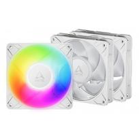 korpuso ausintuvai - Arctic P12 Pro A-RGB 120 mm 3 vnt Baltas (White) - 2 nuotrauka