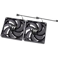 Thermaltake CT120 120 mm Korpuso Ventiliatorius 2 vnt Juodas (Black)