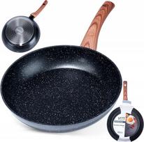 Keptuvė Vilde Black&Wood, 26 cm, aliuminis