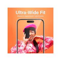 screen protector iphone 15 - PanzerGlass Screen protector Apple  IPhone 15 Plus Glass Transparent Ultra-wide fit, Scrat - 12 nuotrauka