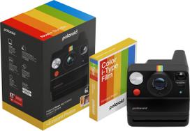 polaroid now - Polaroid Now Gen 3 Juodas (Black) rinkinys su spalvota plėvele (8 nuotraukos) - 1 nuotrauka